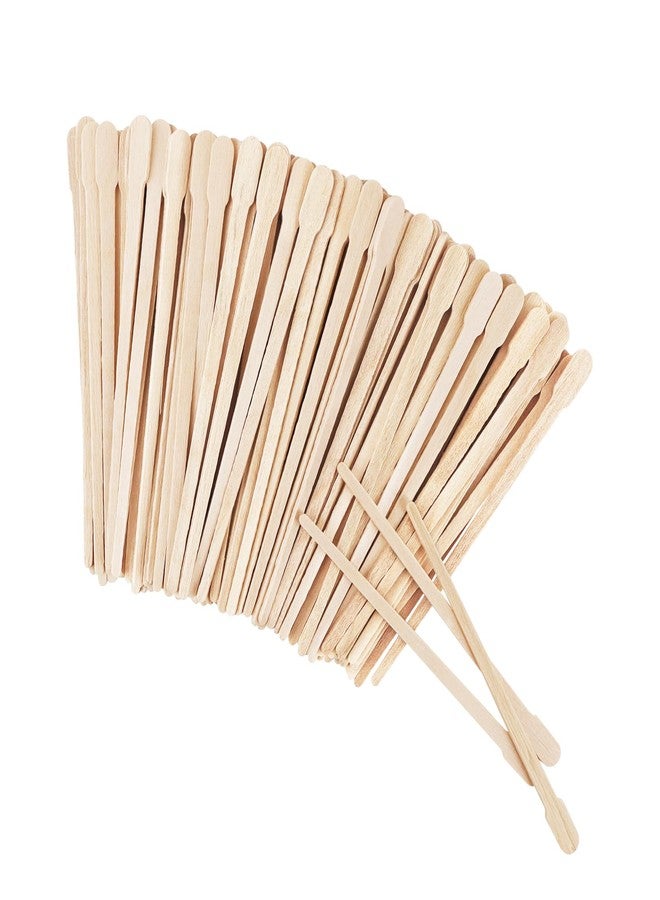 KTOJOY 200 Pcs Wooden Wax Sticks Small Wax Spatulas Applicator Wood Craft Sticks for Body Hair Eyebrow Lip Nose Brow Removal - Image 1